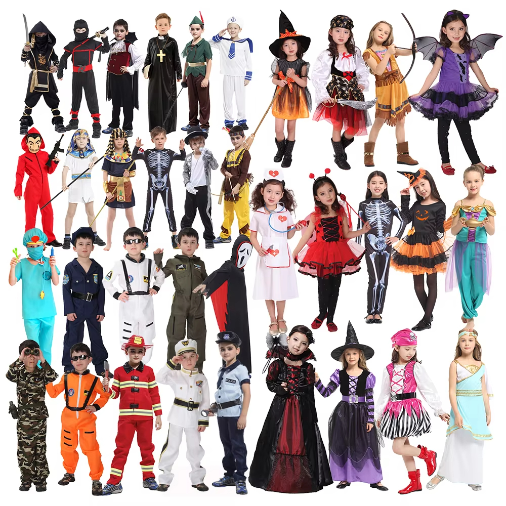 Noć vještica prerušiti se kostim za djecu – Cosplay party odijelo