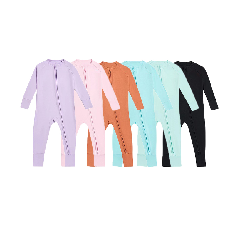 Bambus Baby Pajamas patip sa zatvaračem